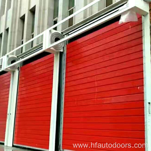 Aluminum high speed spiral door